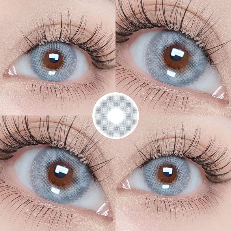 MYEYEBB Queen Grey Prescription Colored Contact Lenses - image 3