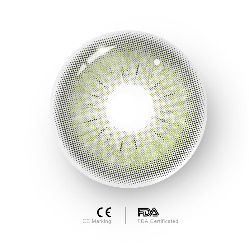 MYEYEBB Glacier Ash Green Colored Contact Lenses - image 8