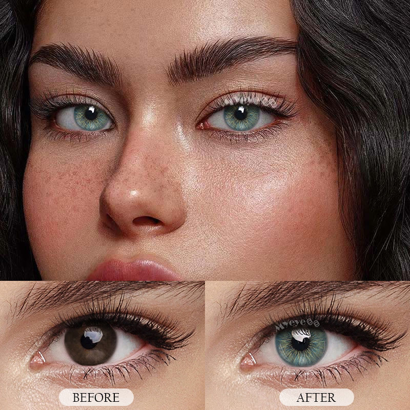 MYEYEBB Mar Iris Green Colored Contact Lenses - image 7