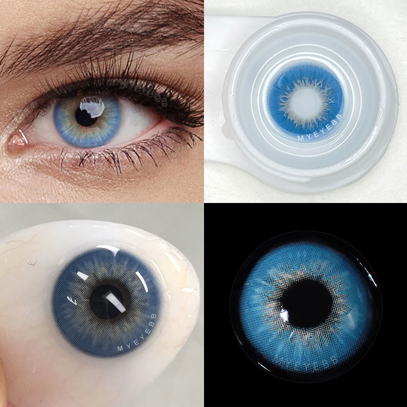 MYEYEBB Sin Blue Prescription Colored Contact Lenses - image 5