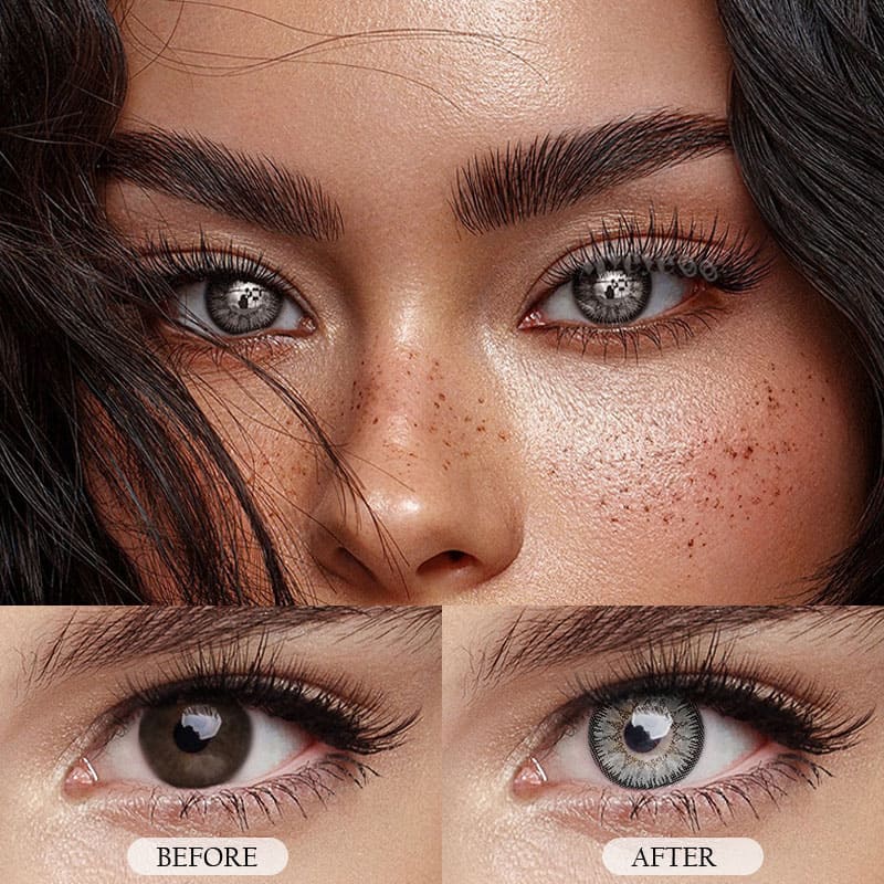 MYEYEBB Wild Nature Vika Grey Colored Contact Lenses - image 7