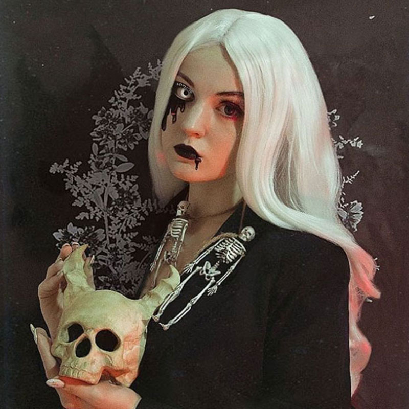 MYEYEBB Circle Block & Mini Sclera Prescription Cosplay Colored Contact Lenses - image 18