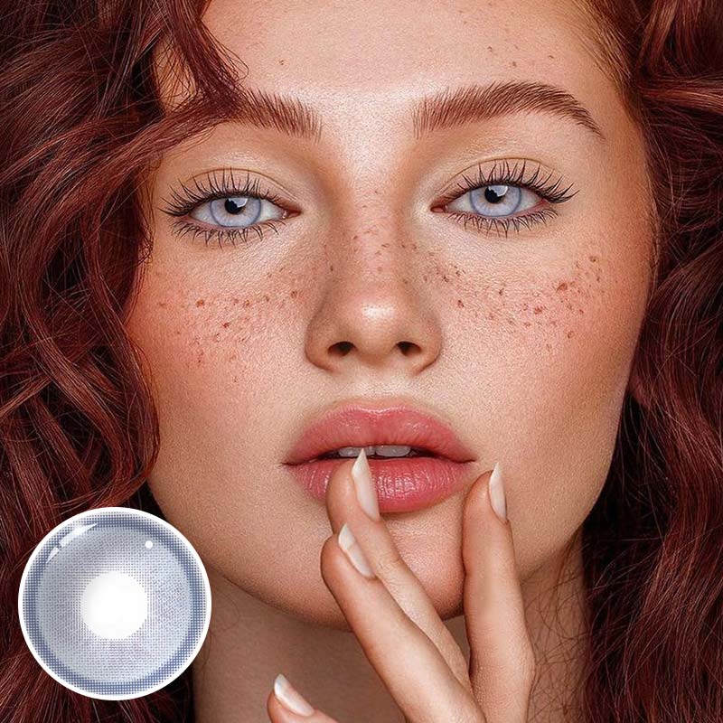 MYEYEBB Genshin Moon Blue Prescription Colored Contact Lenses - image 2