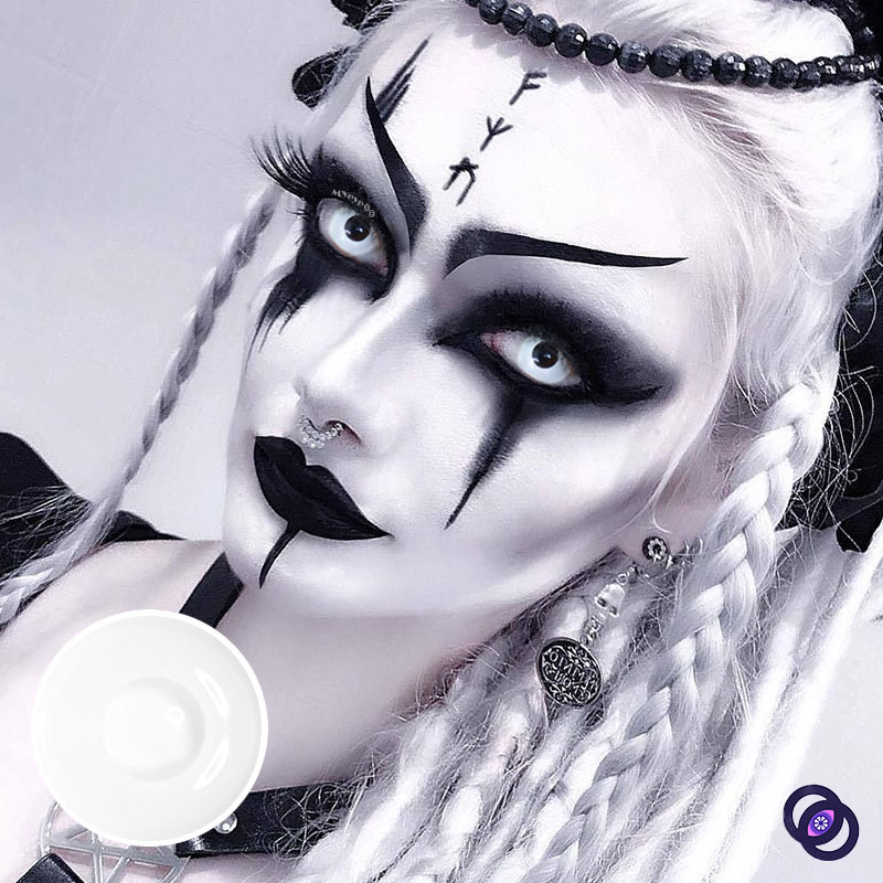 MYEYEBB Circle Block & Mini Sclera Prescription Cosplay Colored Contact Lenses - image 19