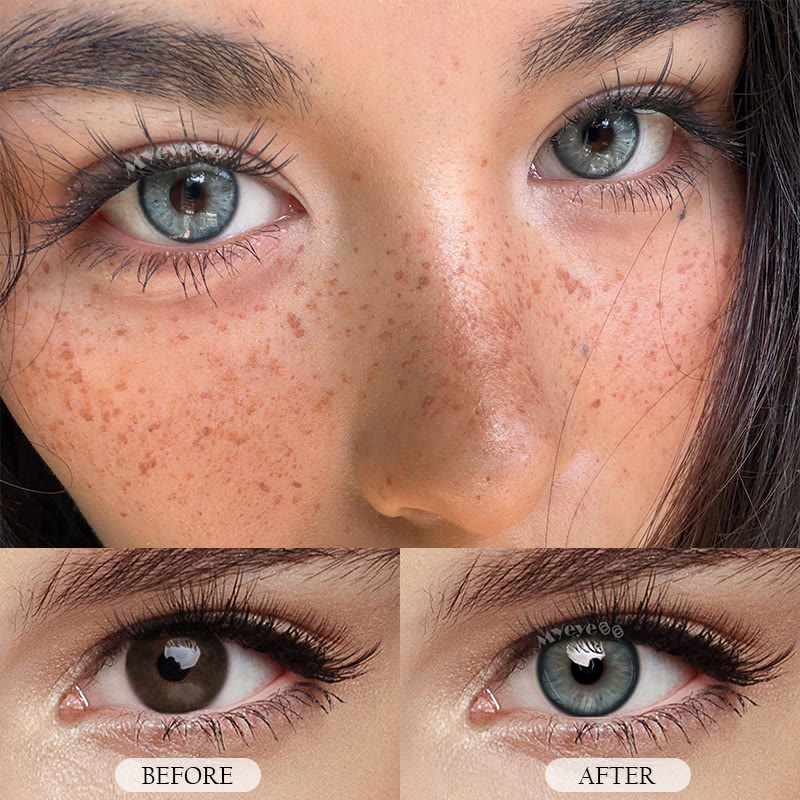 MYEYEBB Coastal Blue Colored Contact Lenses | 6 Months - image 4