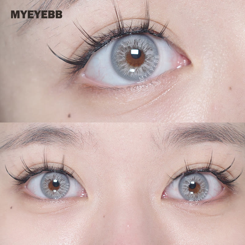 MYEYEBB Unspoken Mirage Grey Prescription Colored Contact Lenses - image 5
