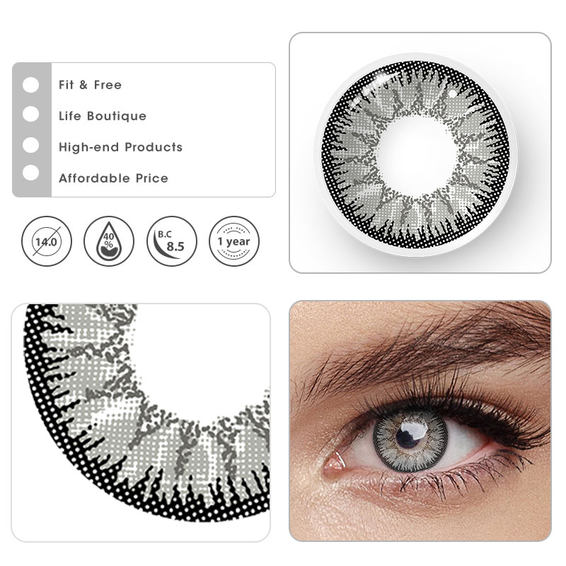 MYEYEBB Wild Nature Vika Grey Colored Contact Lenses - image 8