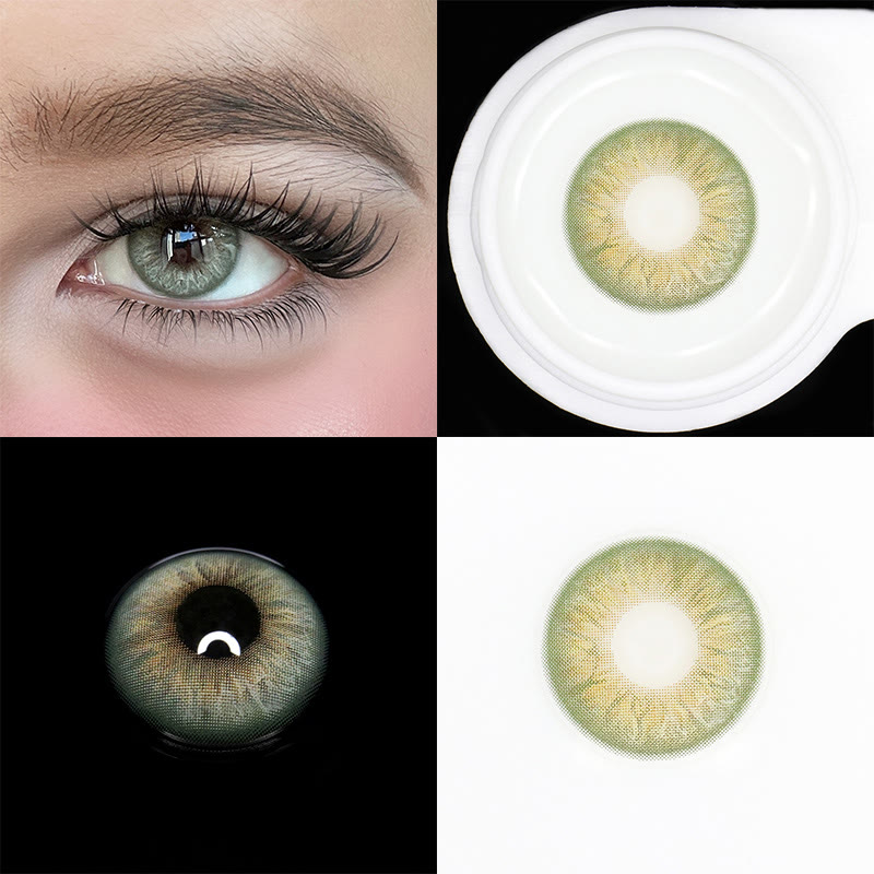 MYEYEBB Genetic Green Colored Contact Lenses - image 6