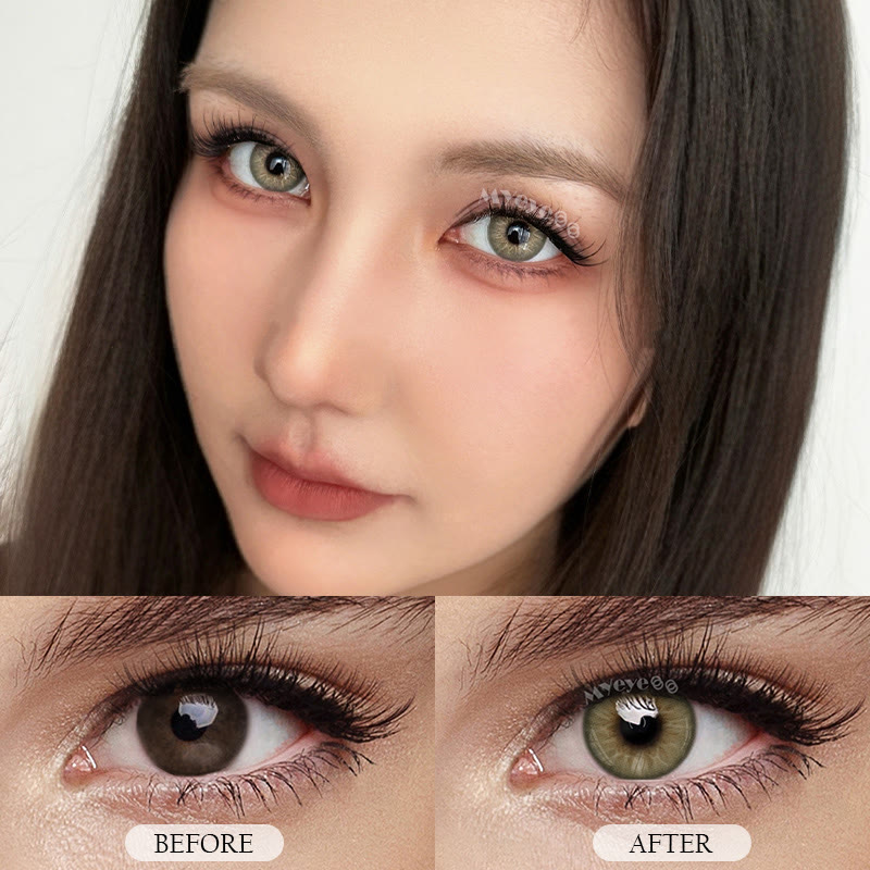 MYEYEBB Oxford Brown Colored Contact Lenses - image 7