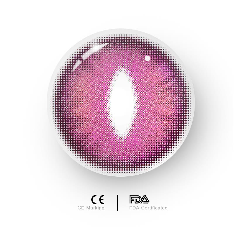 MYEYEBB Dragon Eye Violet Cosplay Colored Contact Lenses丨1 Day - image 7