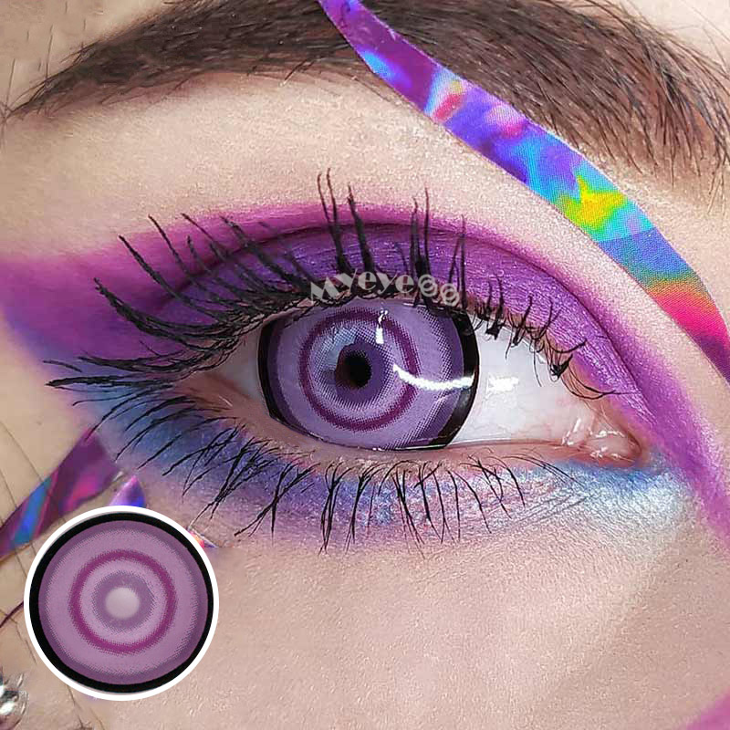 MYEYEBB Blind Sakuya Prescription Cosplay Colored Contact Lenses - image 2