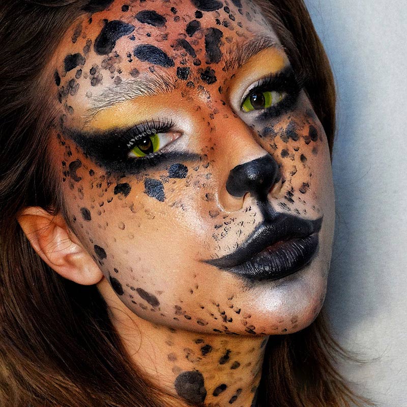 MYEYEBB Yellow Cat Eyes Prescription Cosplay Colored Contact Lenses - image 7