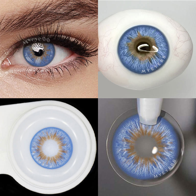 MYEYEBB Crush Blue Colored Contact Lenses - image 4