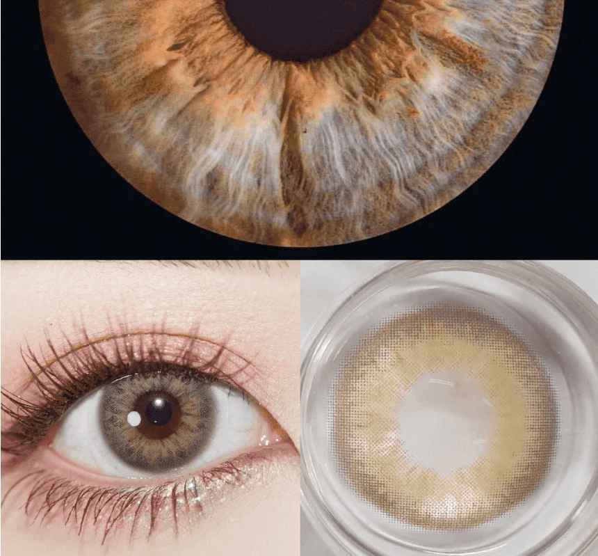 MYEYEBB DNA II Brown Prescription Colored Contact Lenses - image 4