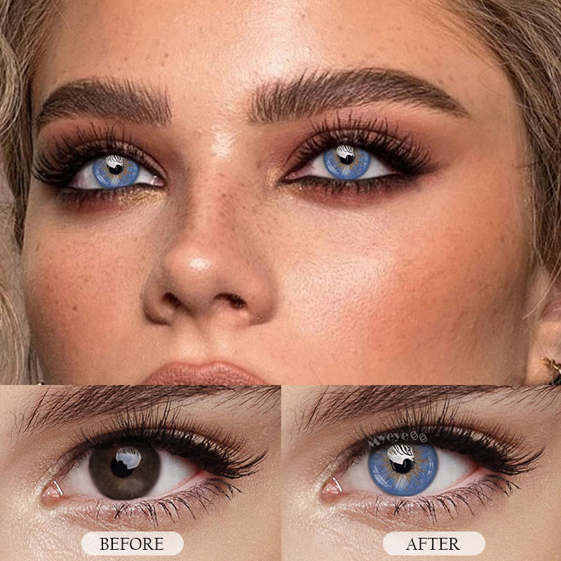 MYEYEBB Crush Blue Colored Contact Lenses - image 7