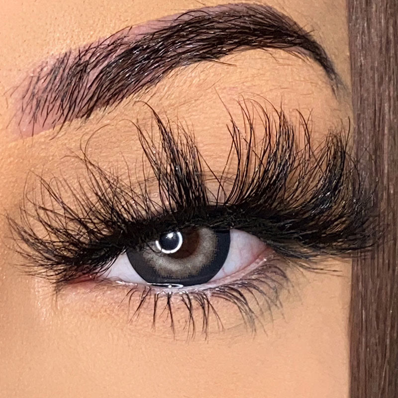 MYEYEBB Dolly Black Prescription Colored Contact Lenses - image 3