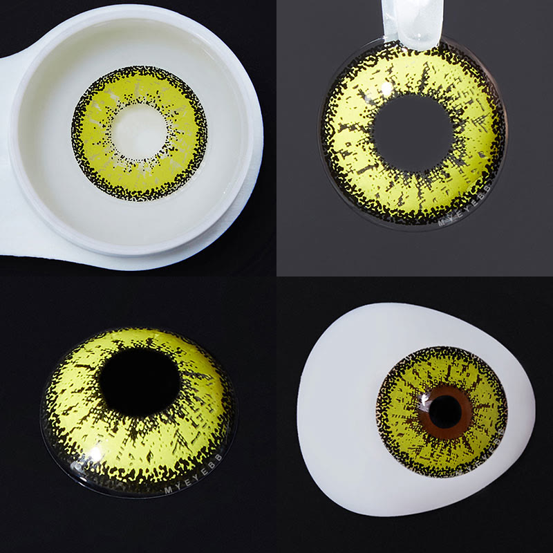 MYEYEBB Snow Cosplay Colored Contact Lenses - image 3