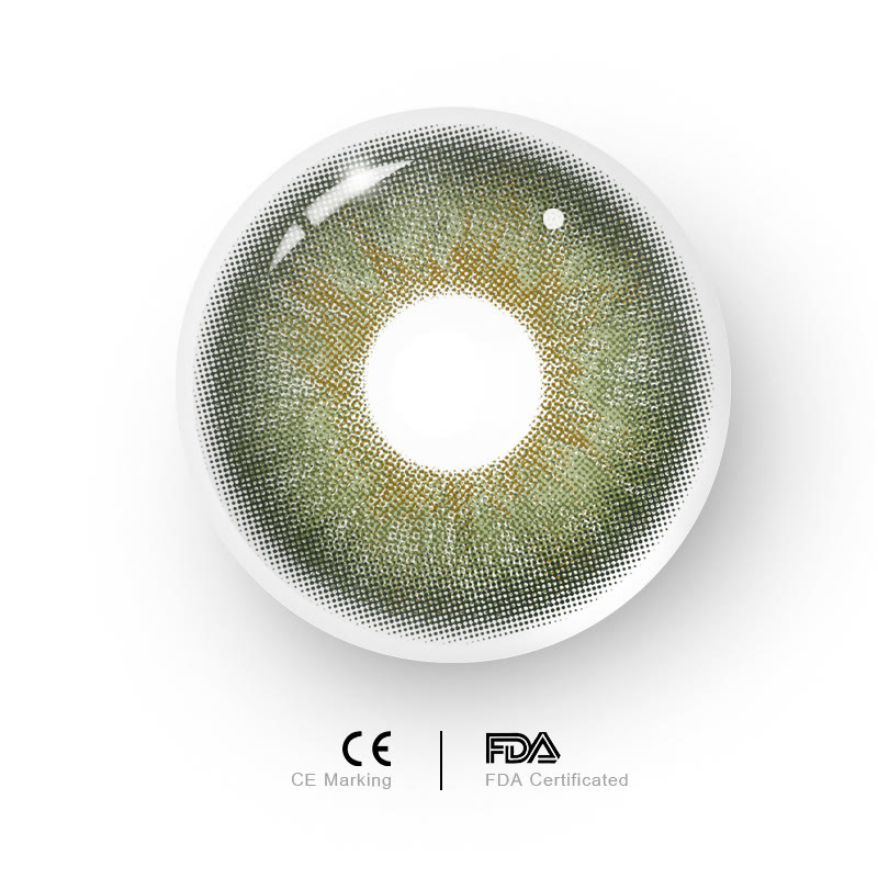 MYEYEBB Dew Green Colored Contact Lenses - image 8