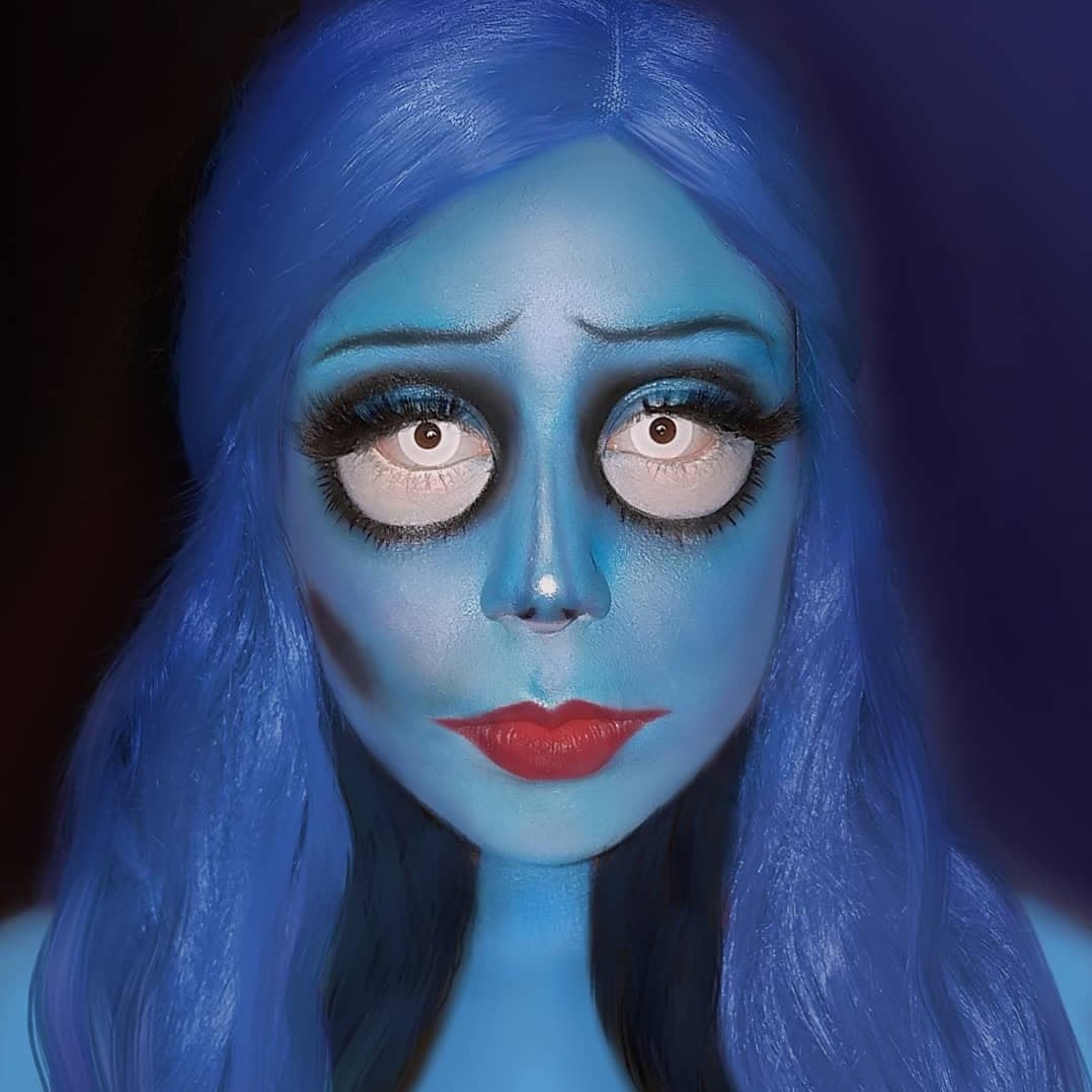 MYEYEBB Circle Block & Mini Sclera Prescription Cosplay Colored Contact Lenses - image 1