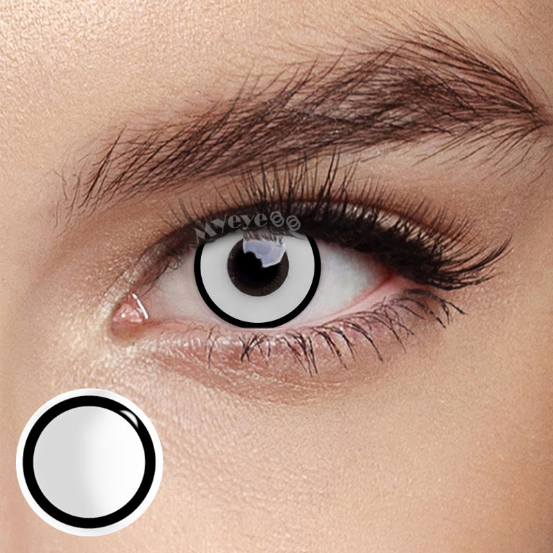 MYEYEBB White Manson Prescription Cosplay Colored Contact Lenses - image 12