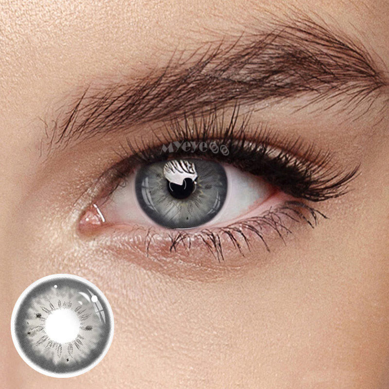 MYEYEBB Stunna Girl Romona Prescription Colored Contact Lenses - Stunna Girl Romona - -8.00 - FD77_GY - image 1