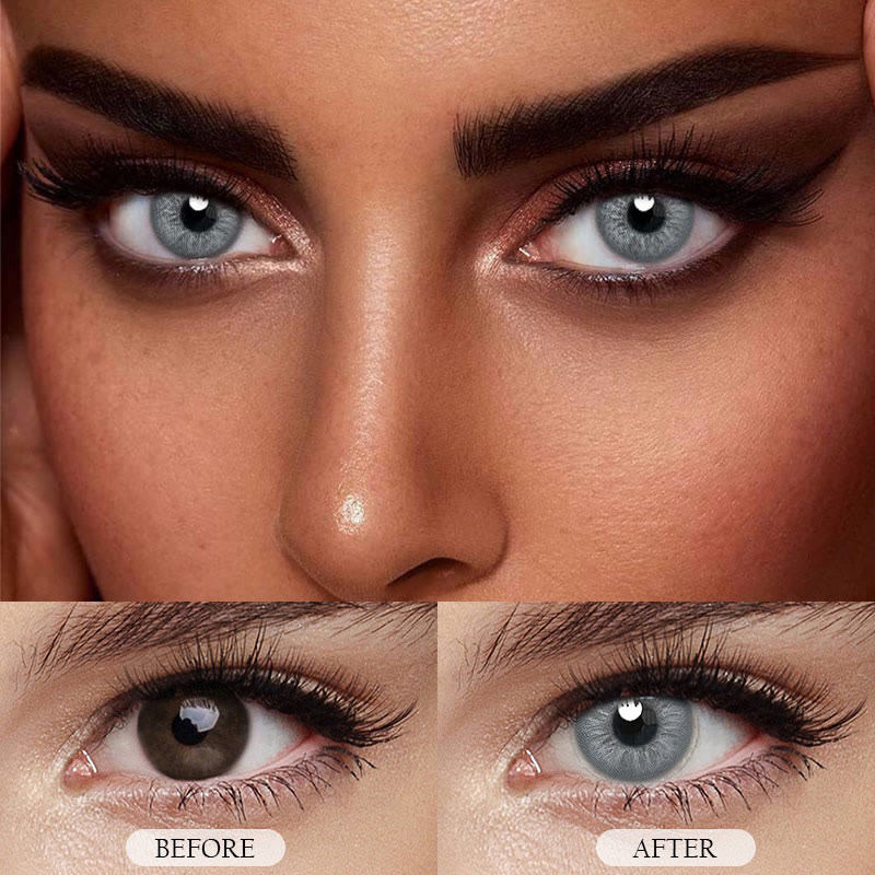 MYEYEBB Unspoken Mirage Grey Prescription Colored Contact Lenses - image 7