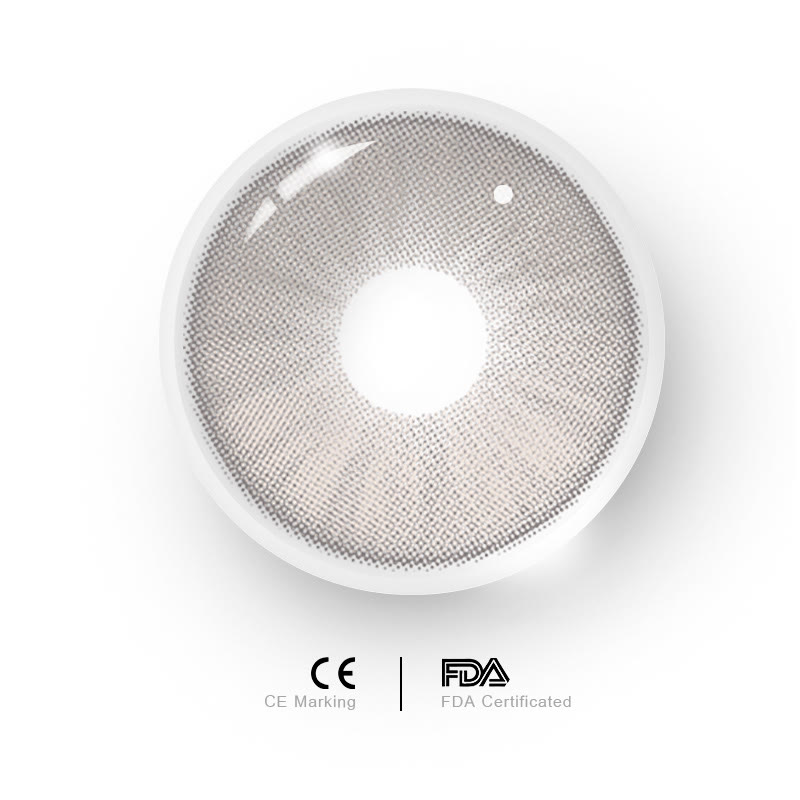 MYEYEBB Iceberg Grey Prescription Colored Contact Lenses - image 5