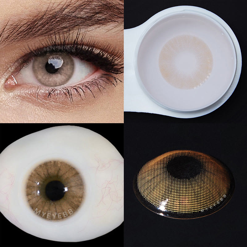 MYEYEBB Hid II Ocre Prescription Colored Contact Lenses - image 11