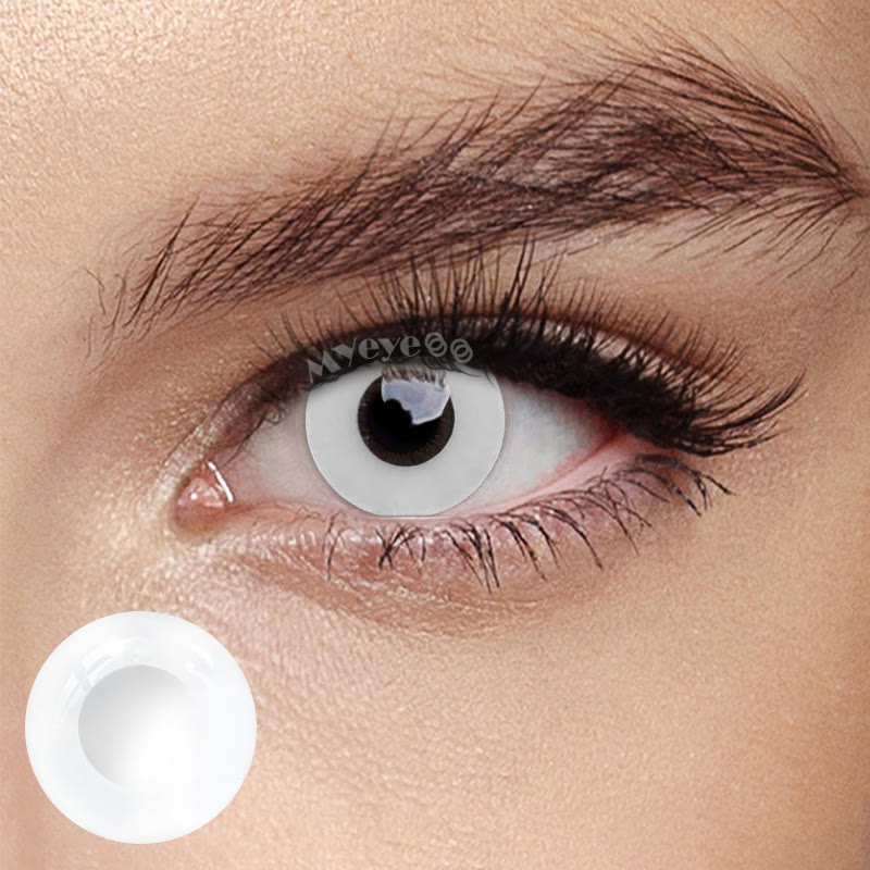 MYEYEBB Circle Block & Mini Sclera Prescription Cosplay Colored Contact Lenses - image 4