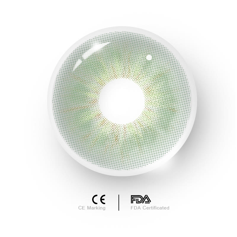 MYEYEBB Starlens Green Prescription Colored Contact Lenses - image 5