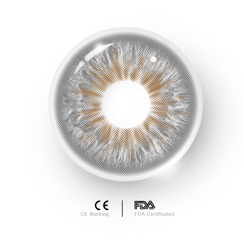 MYEYEBB Crush Grey Prescription Colored Contact Lenses - image 14