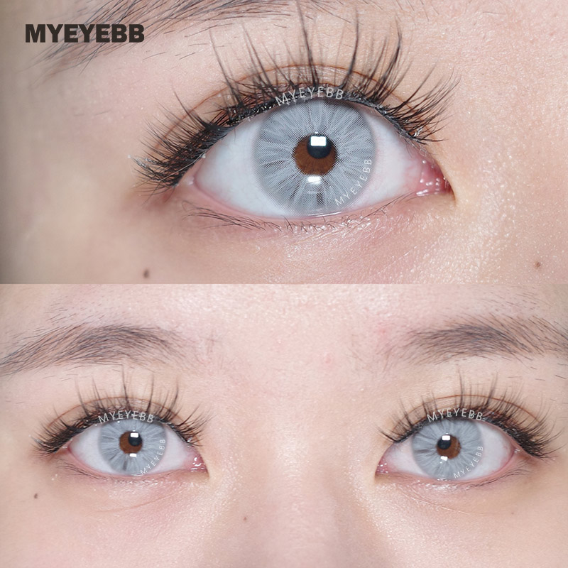 MYEYEBB Meta Grey Prescription Colored Contact Lenses - image 8