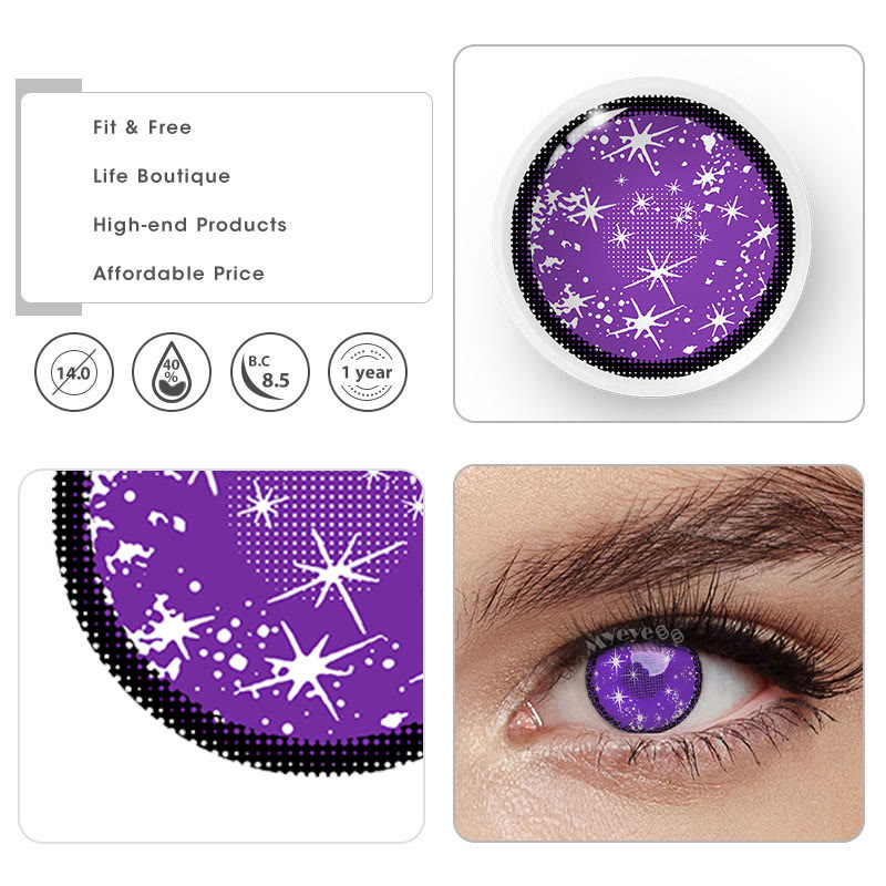 MYEYEBB Blind Midsummer Prescription Cosplay Colored Contact Lenses - image 11