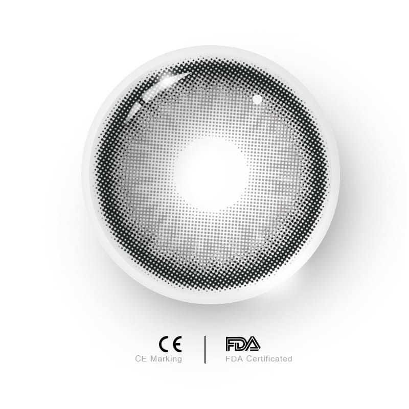 MYEYEBB Norko Grey Prescription Colored Contact Lenses - image 11