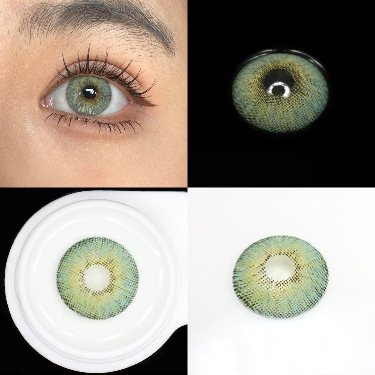 MYEYEBB Angeles PRO Green Colored Contact Lenses - image 4
