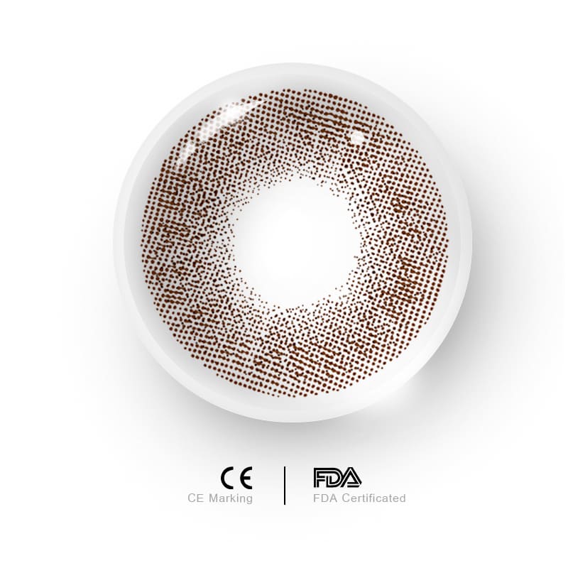 MYEYEBB Queen Brown Prescription Colored Contact Lenses - image 9