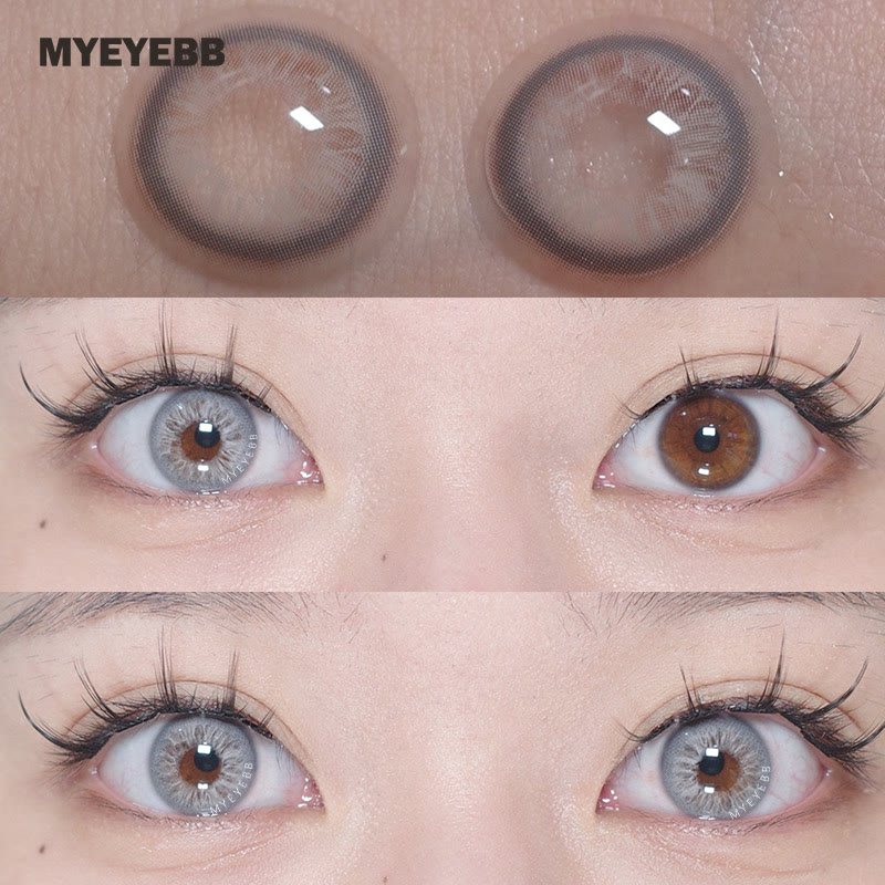 MYEYEBB Unspoken Mirage Grey Prescription Colored Contact Lenses - image 4