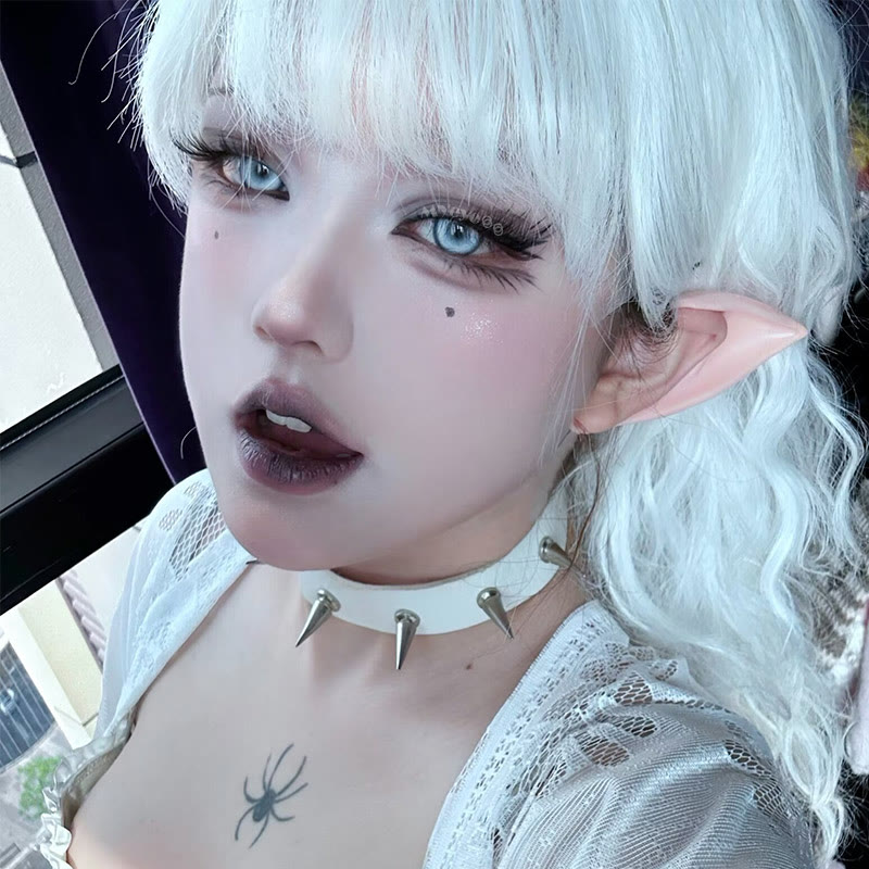 MYEYEBB Cyber Grey Prescription Cosplay Colored Contact Lenses - image 9