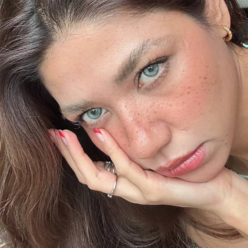 MYEYEBB Bubble Blue Prescription Colored Contact Lenses - image 7