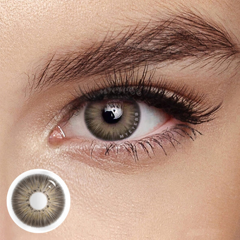 MYEYEBB New York III Brown Prescription Colored Contact Lenses - New York III Brown - -8.00 - LM29_BN - image 1