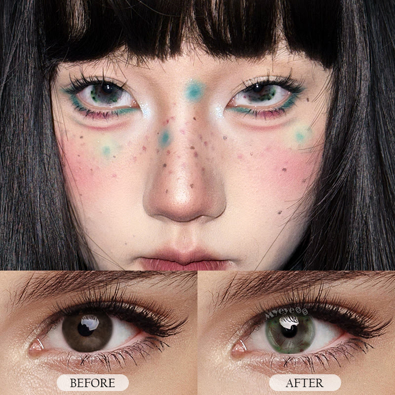 MYEYEBB Rotten Soul Green Cosplay Colored Contact Lenses丨1 Day - image 6