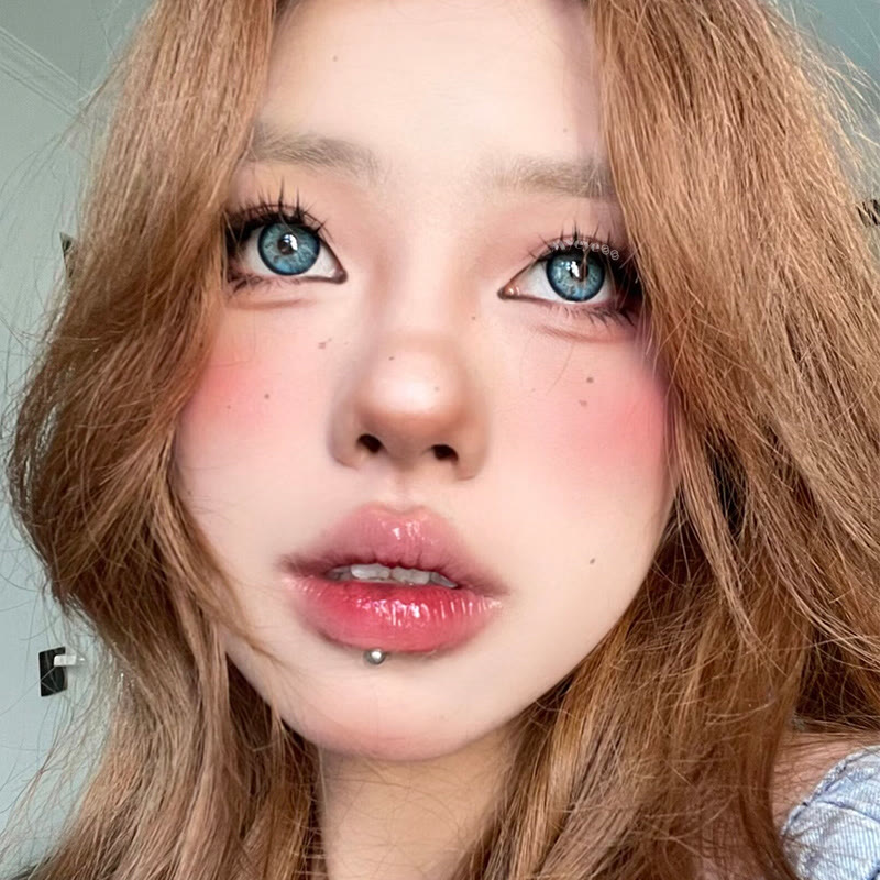 MYEYEBB Tyrande Blue Prescription Colored Contact Lenses - image 16