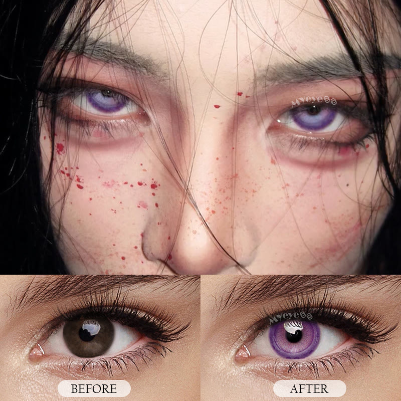 MYEYEBB Mythic Eye Violet Cosplay Colored Contact Lenses丨1 Day - image 4