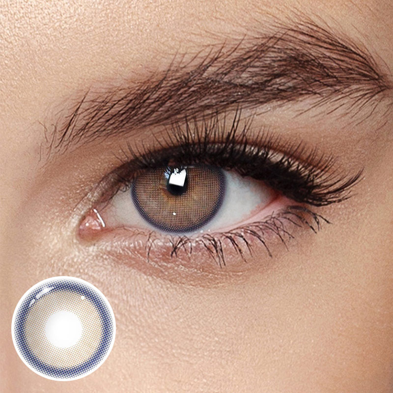 MYEYEBB Neala Brown Prescription Colored Contact Lenses - Sweet & Sour Brown - -8.00 - FB448_BN - image 1