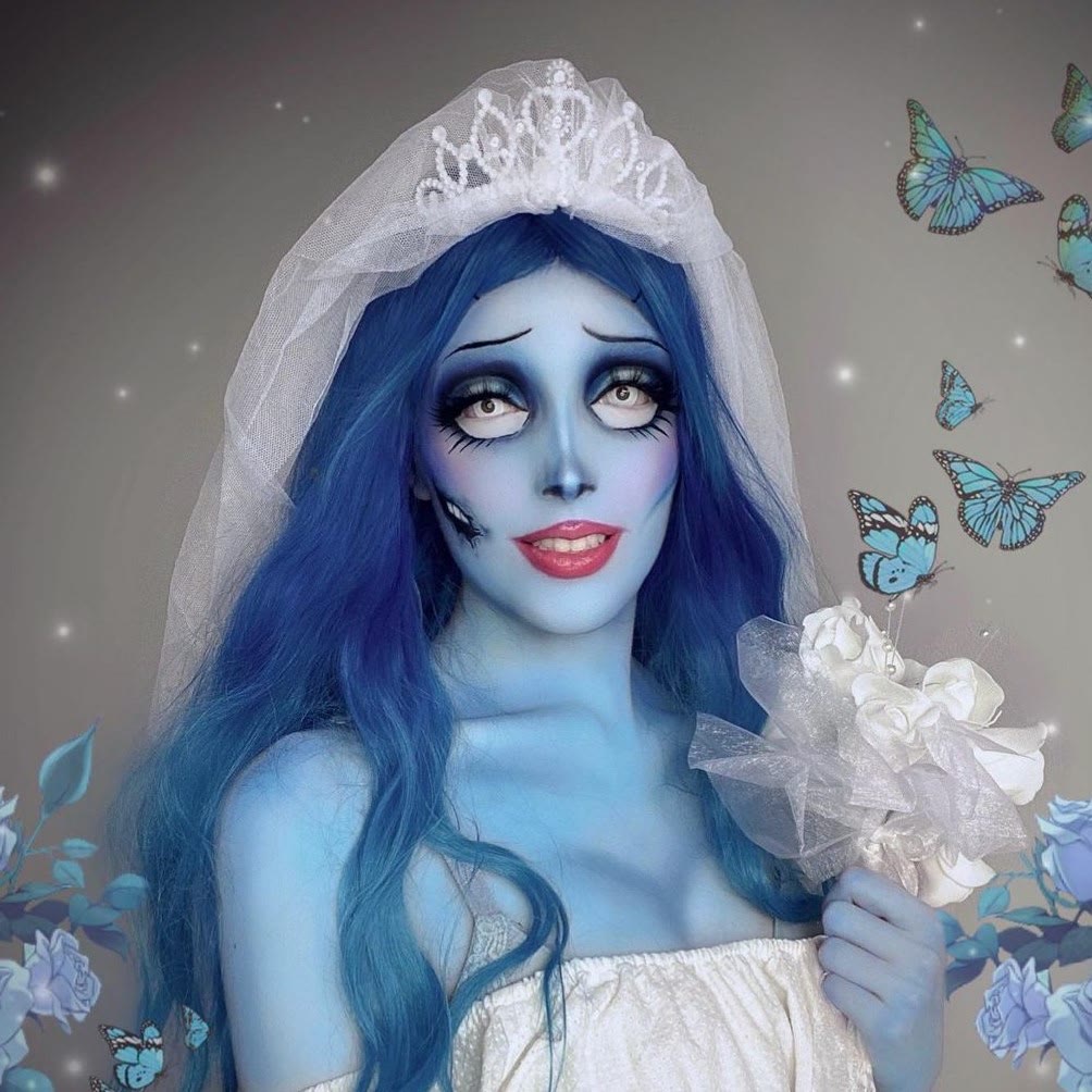 MYEYEBB Circle Block & Mini Sclera Prescription Cosplay Colored Contact Lenses - image 5