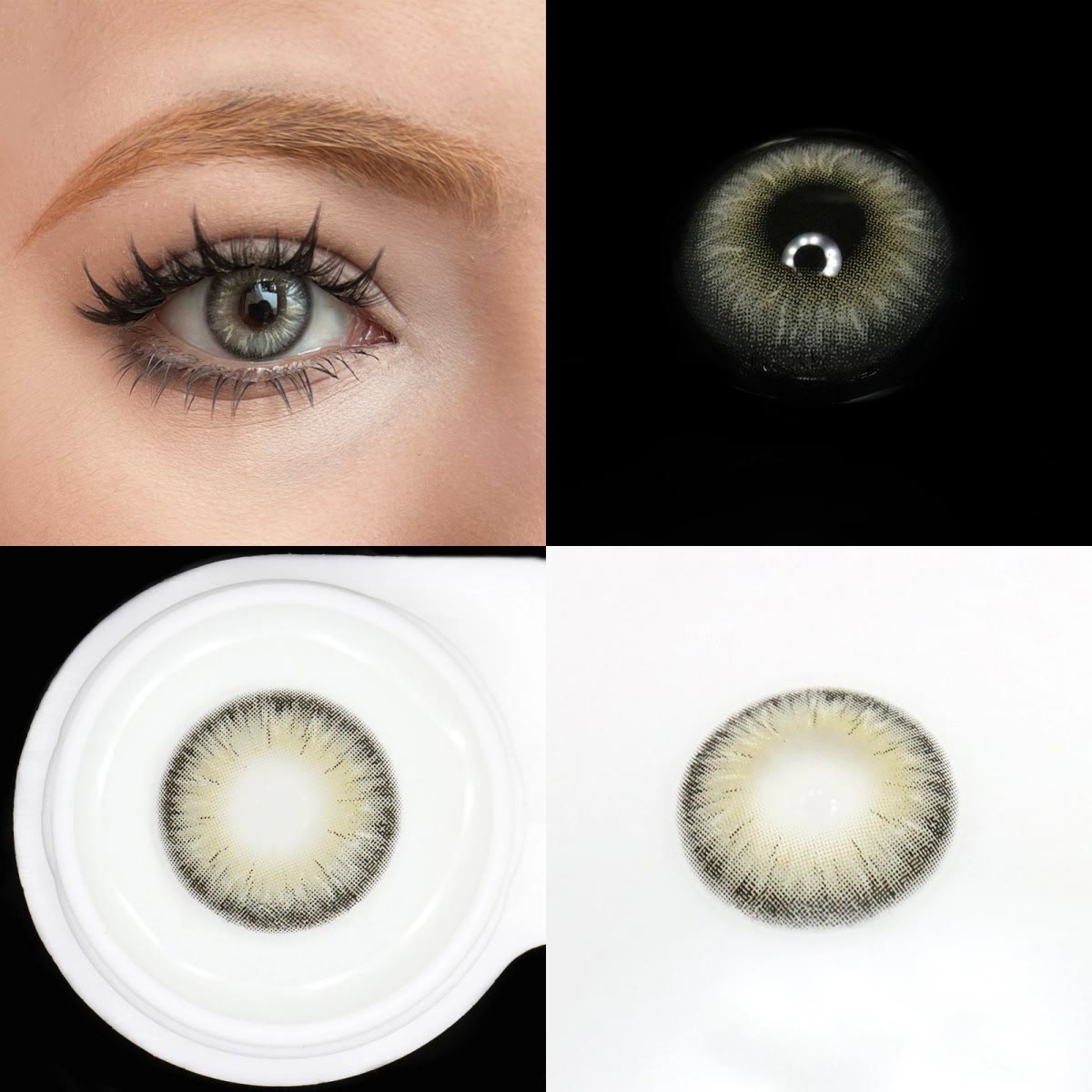 MYEYEBB Fishtail Grey Colored Contact Lenses - image 3