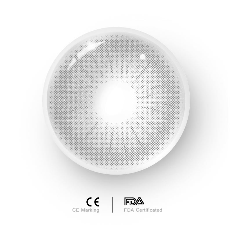 MYEYEBB Rome Times Grey Prescription Colored Contact Lenses - image 10