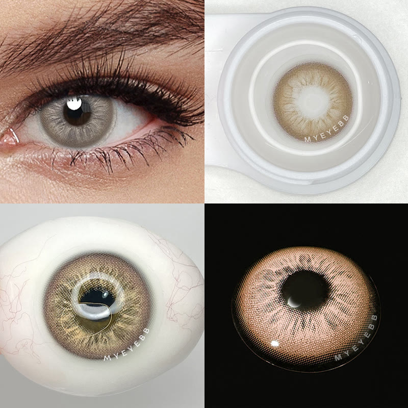 MYEYEBB Unspoken Mirage Brown Prescription Colored Contact Lenses - image 6