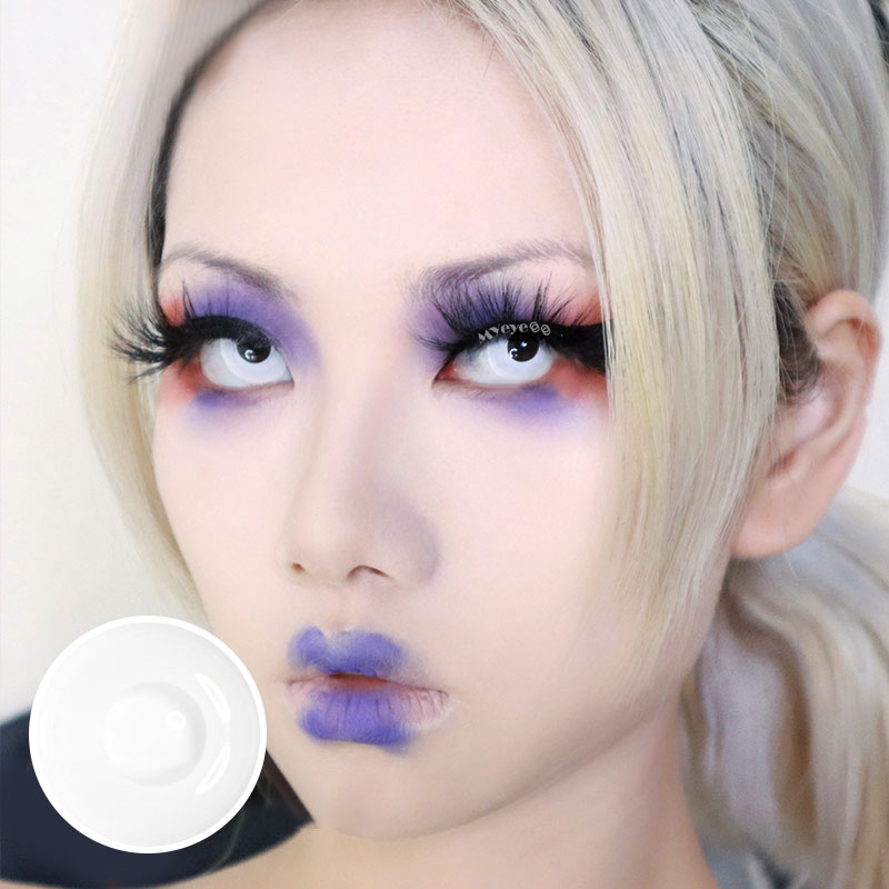 MYEYEBB Circle Block & Mini Sclera Prescription Cosplay Colored Contact Lenses - image 15