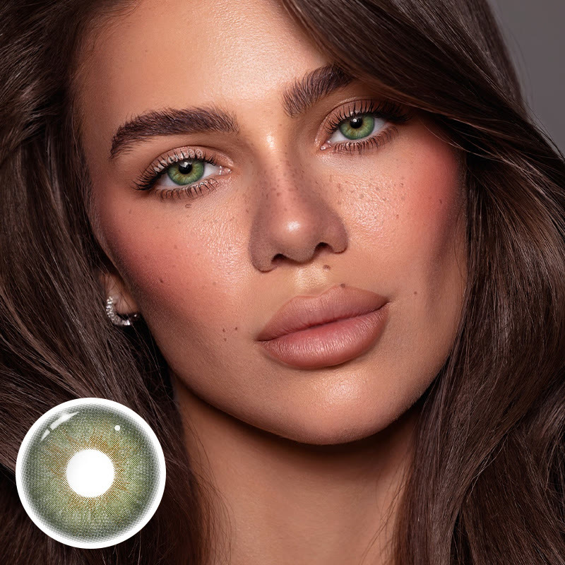 MYEYEBB Dew Green Colored Contact Lenses - image 5